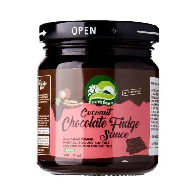 Salsa de Coco y Chocolate Fudge