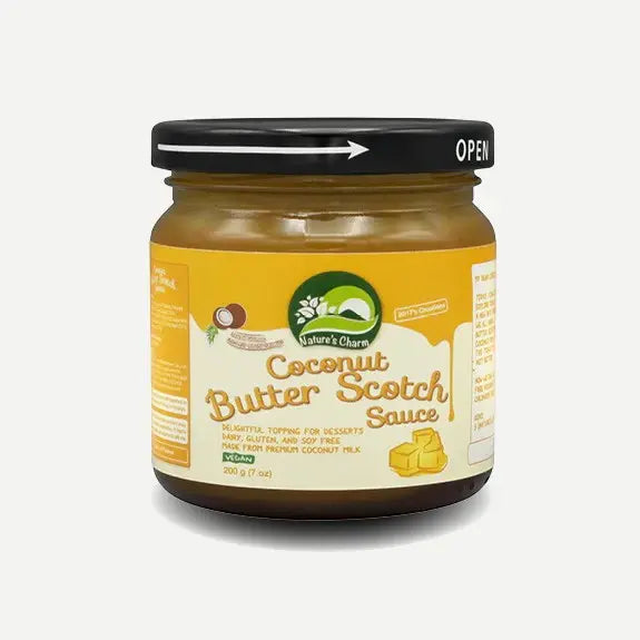 Buterscotch salsa de mantequilla de coco